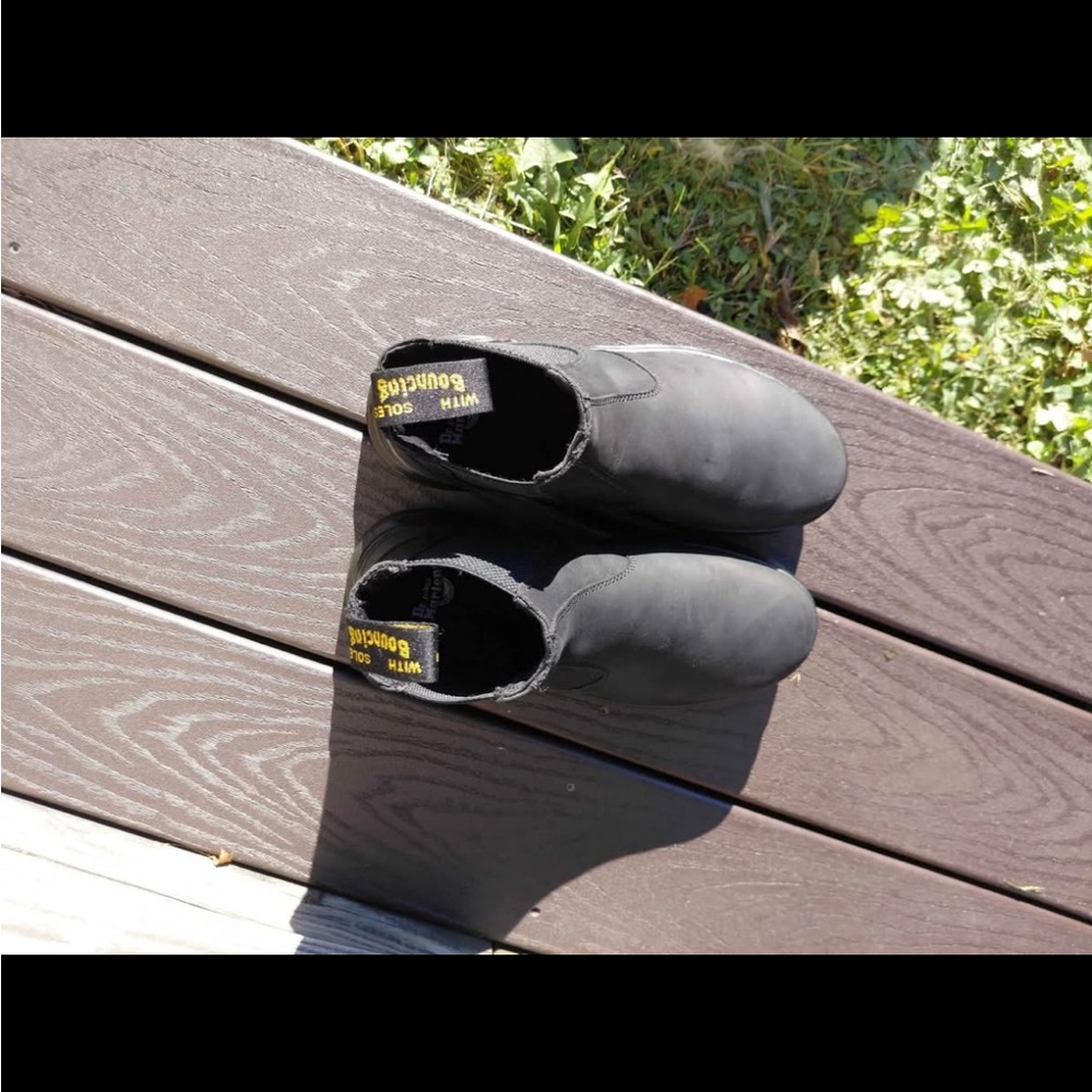 Dr. Martens Black Ankle Boots - Picture 2 of 3